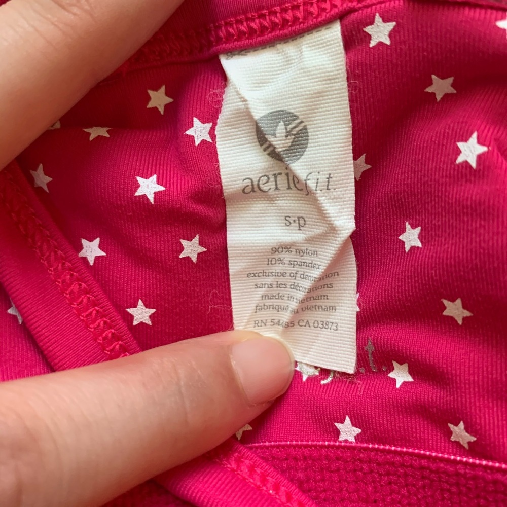 aerie Workout Cami with Shelf Bra - Picture 6 of 7